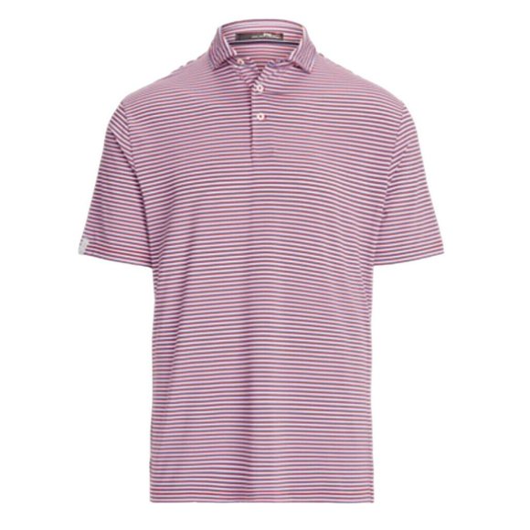 RLX Ralph Lauren Polo Shirt Mens Size XXL Patriotic Golf Short Sleeve Striped - Picture 1 of 9